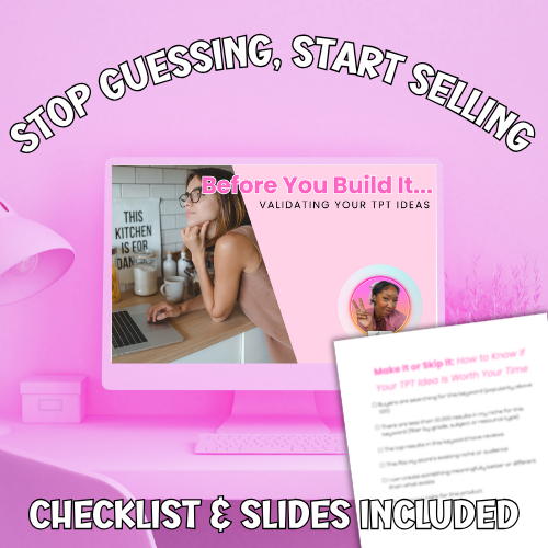 Validate Your TPT Product Ideas